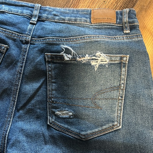 American eagle stretch mom straight jeans 12 regular - Picture 6 of 7